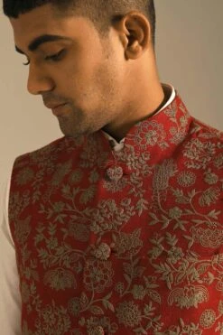 Dhruv Vaish Embroidered Jawahar Jacket -Outlet Spiffy Fits Store d06w0101 674 3