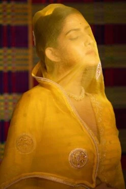 Deep Thee Yellow Hand Embroidered Lehenga Set -Outlet Spiffy Fits Store dp ahl 01 4