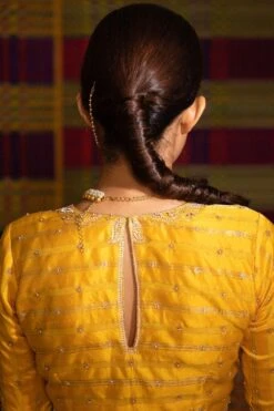 Deep Thee Yellow Hand Embroidered Lehenga Set -Outlet Spiffy Fits Store dp ahl 01 7