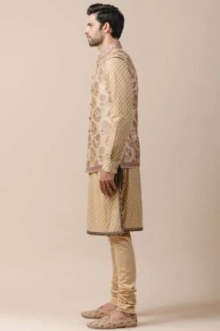 Tarun Tahiliani Men Printed Bundi Jacket -Outlet Spiffy Fits Store mw ssu dgr wc 2 3