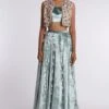 Payal Singhal Periwinkle Blue Lehenga Set