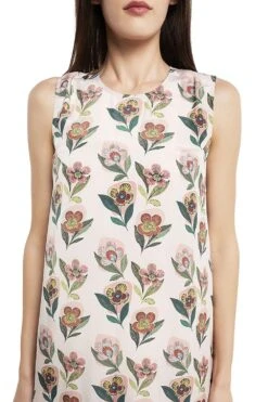 PS Pret By Payal Singhal Retro Print Frill Hem Dress -Outlet Spiffy Fits Store ps tua0027 a 3