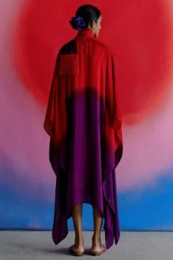 Studio RIGU Leheriya Round Collar Dress -Outlet Spiffy Fits Store srdd002 5