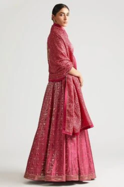 Kshitij Jalori Kali Mulberry Lehenga Set -Outlet Spiffy Fits Store zanzibar10 kali2 2